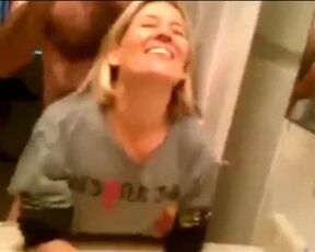 Cheating wife having a real orgasm with lover on vacation