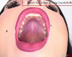 Mouth fetish video - Gina