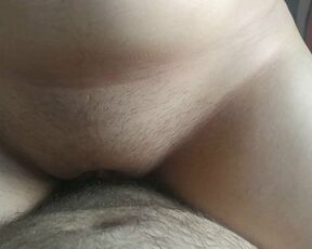 Horny hotwife ride my cock and takes unprotected creampie!