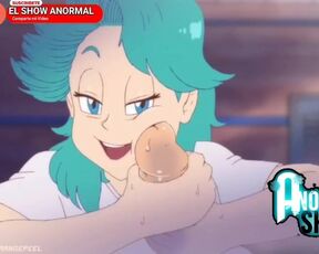 Bulma x master roshi dragon ball z