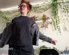 Poison Ivy transformation, striptease, virtual fuck, and poisoning - full video on my clip sites!