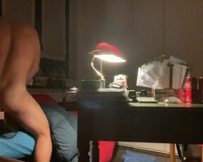 Silent Fuck Cause My Parents Are In The Next Room - Anilingus, Blowjob, Reverse Cowgirl