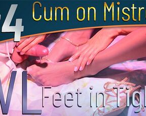 AVL#4 Cum on Mistress Feet in Tights