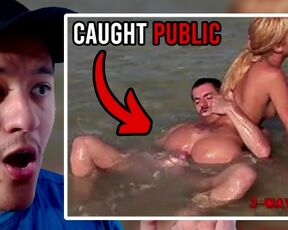 FUNNY PUBLIC CAUGHT PORN REACTION