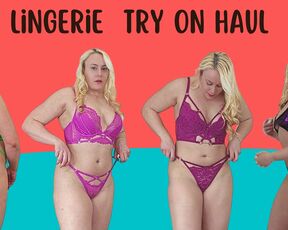 Lingerie try on haul