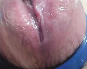 pumping big pussy close up