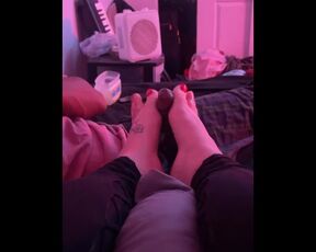 Movie and some footsie