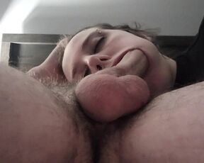 Bobbing head on big dick