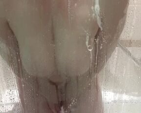 Shower Time - Washing my 36G Boobs