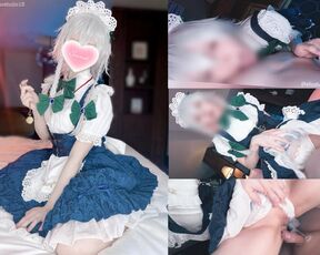 aliceholic13 Touhou Izayoi Sakuya Cosplay multiplecumshot femdom sex.